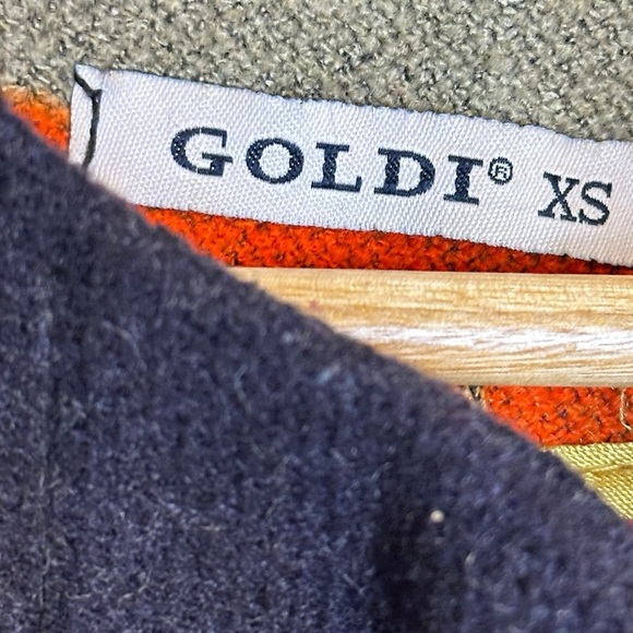 GOLDI Multi Color, Long Sleeve, Jacket Coat sz XS - Picture 11 of 16